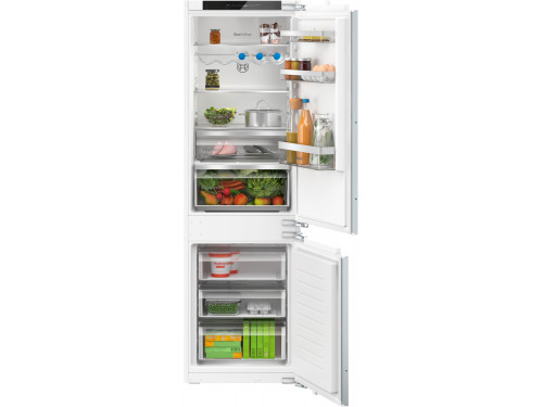 KIN86VFE0, built-in fridge-freezer with freezer at bottom