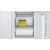 KIV865SE0, Beépíthető, alulfagyasztós hűtő-fagyasztó kombináció