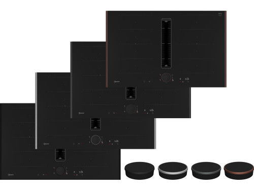 V68YYX4C0, Induction hob with integrated ventilation system