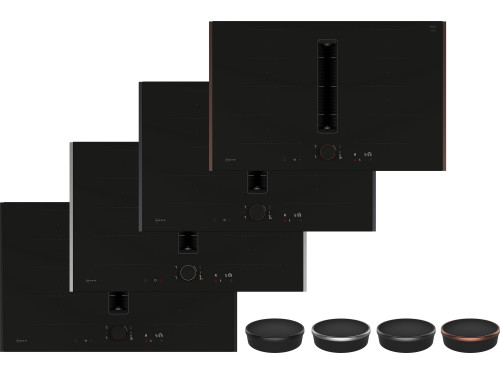 V68YYX4B0, Induction hob with integrated ventilation system
